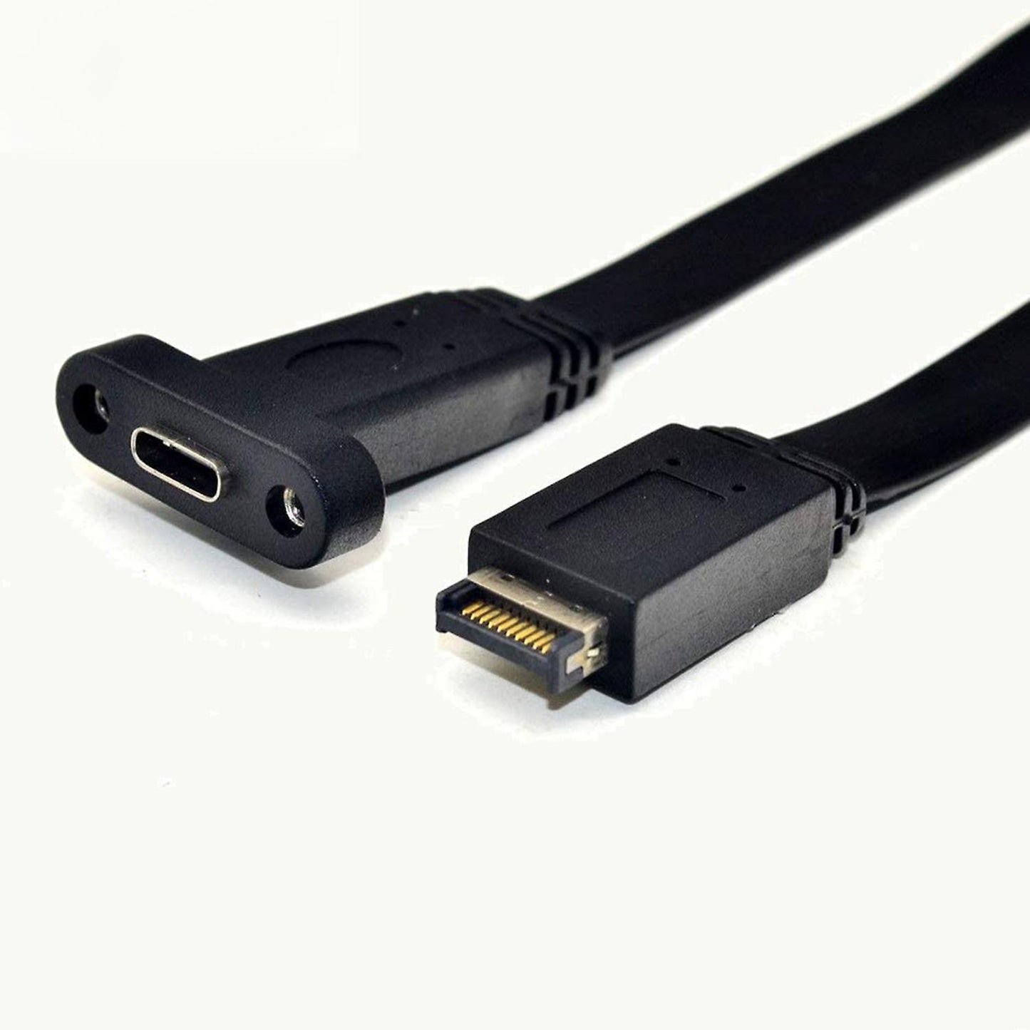 Front Panel Header Extension Cable,type E to Type C Cable(50cm)