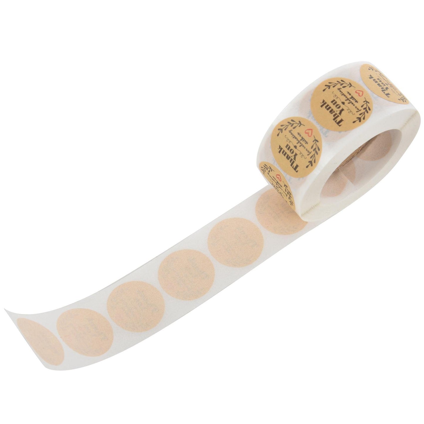 1000 Thank You Scrapbooking Label Adhesive Sticker Labels 8x5x4cm