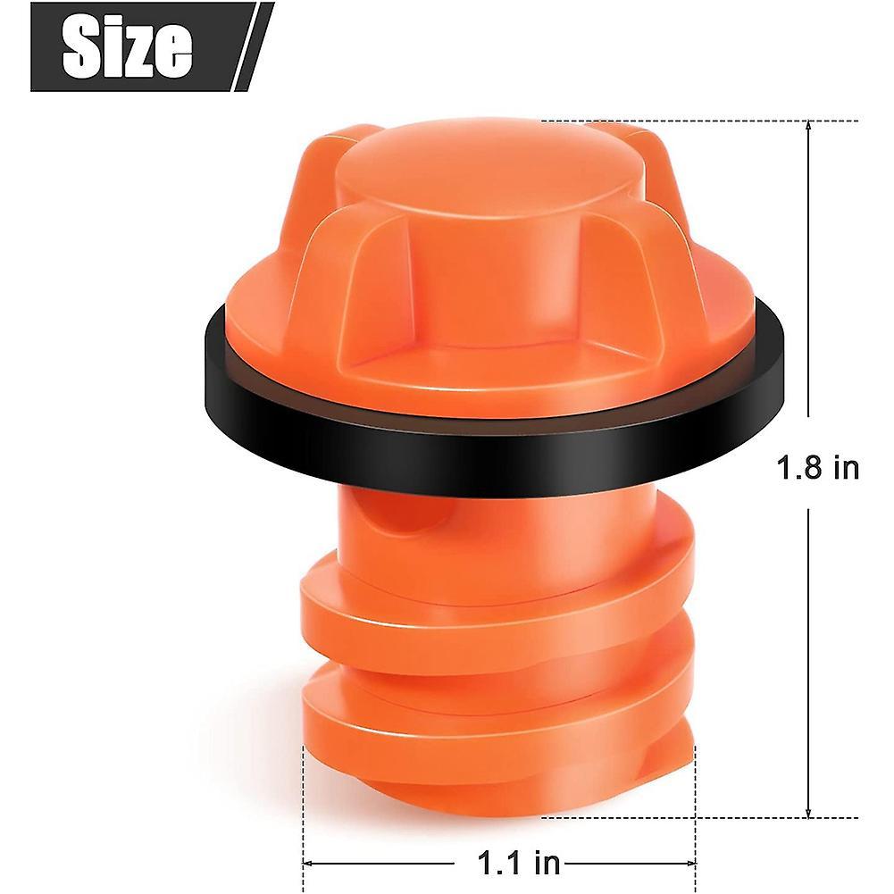 Cooler Drain Plugs Replacement Compatible with Most Rotomolded 2pcs
