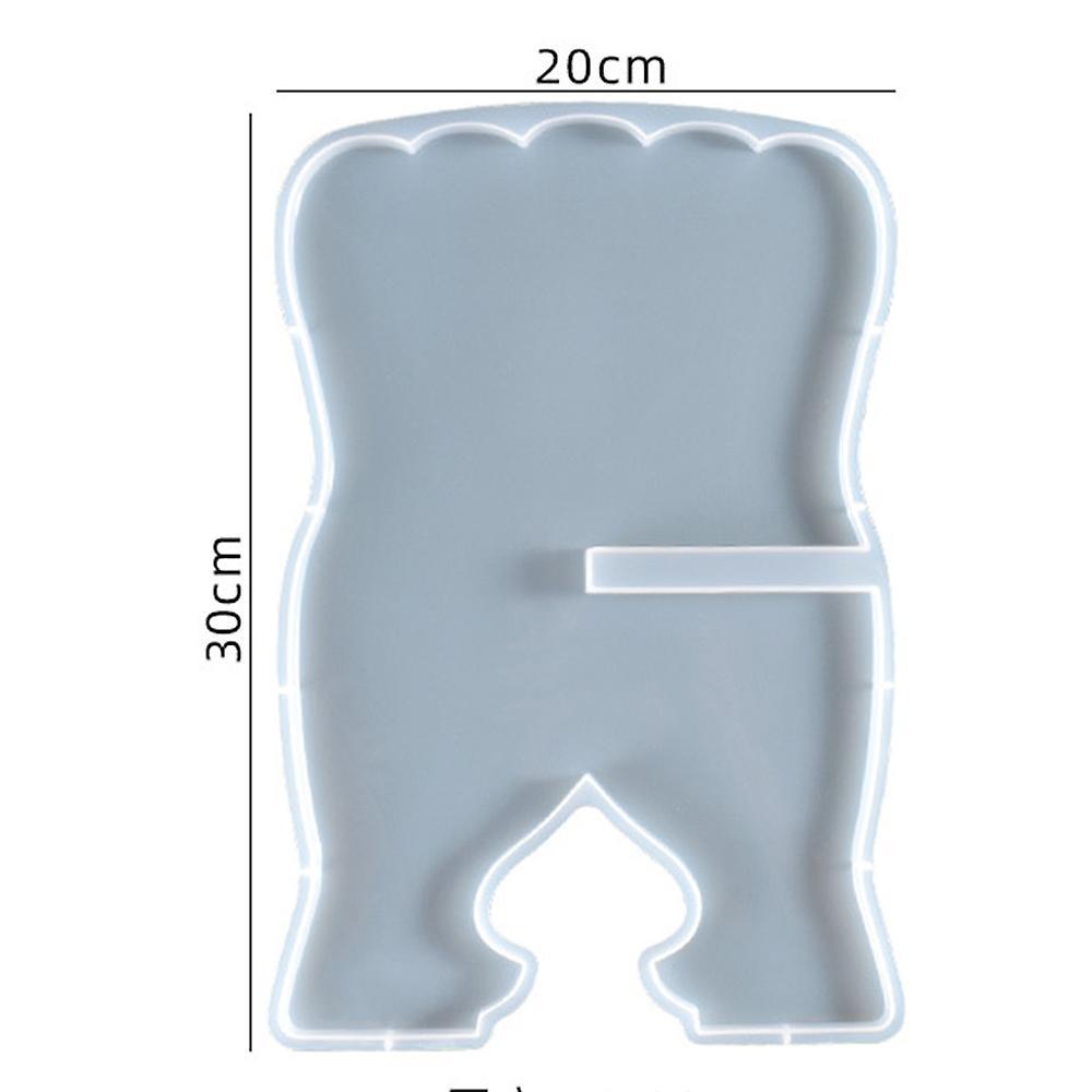 2pcs Book Stand Silicone Mold Eid Resin Quran Folding Book Stand