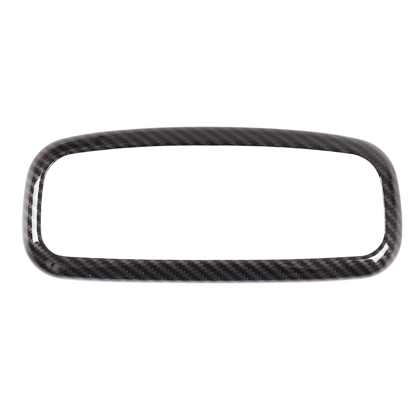 Car Carbon Fiber Abs Rear Reading Lights Frame Cover Trim for Ford