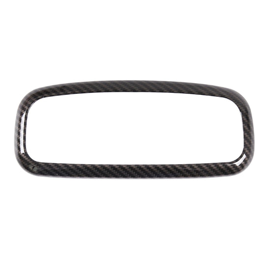 Car Carbon Fiber Abs Rear Reading Lights Frame Cover Trim for Ford