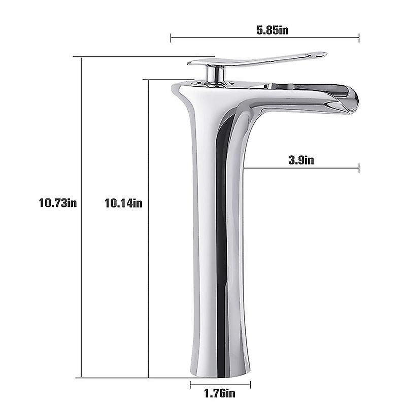 Bathroom Sink / Washbasin Mixer Tap Fitting Bathroom Waterfall Basin