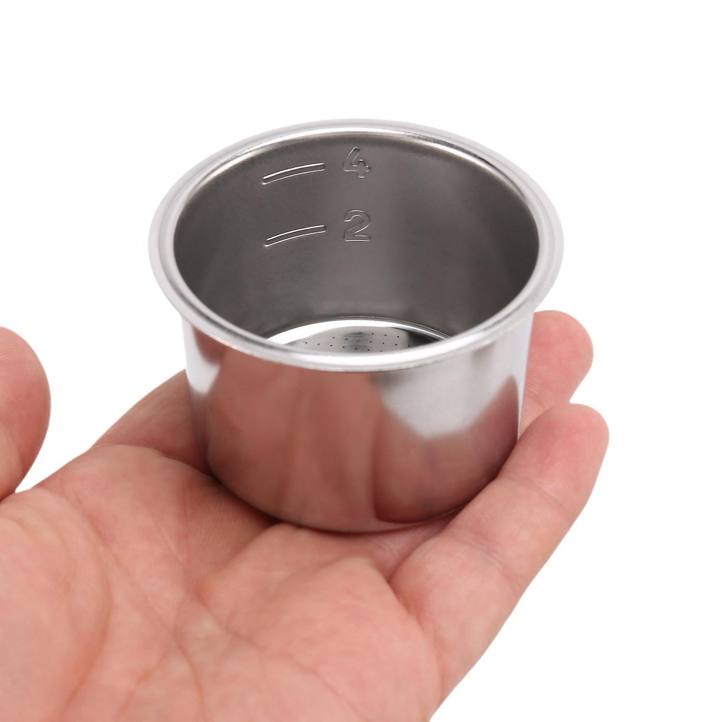 2 Packs Of 51mm 2/4 Cup Filters, for Coffee, for Delonghi Ec680 Ec685