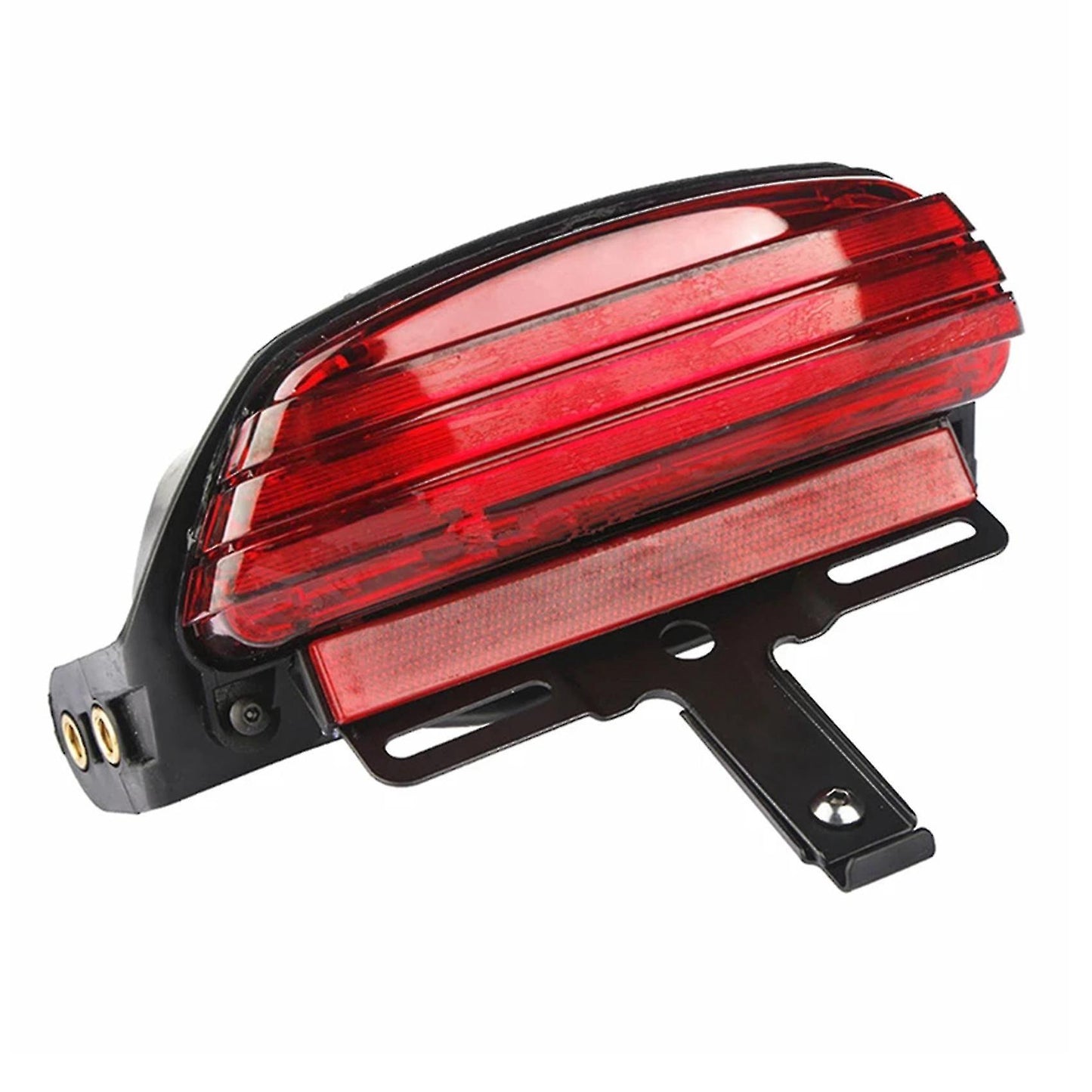 Motorcycle Three Bar Fender Led Tail Light Brake Light Transparent