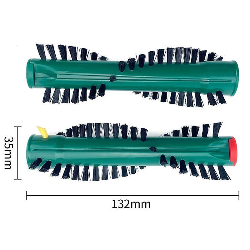 2pcs Sweeper Roller Brush Kit for Vorwerk Vk118 Vk120 Vk121 Vk122