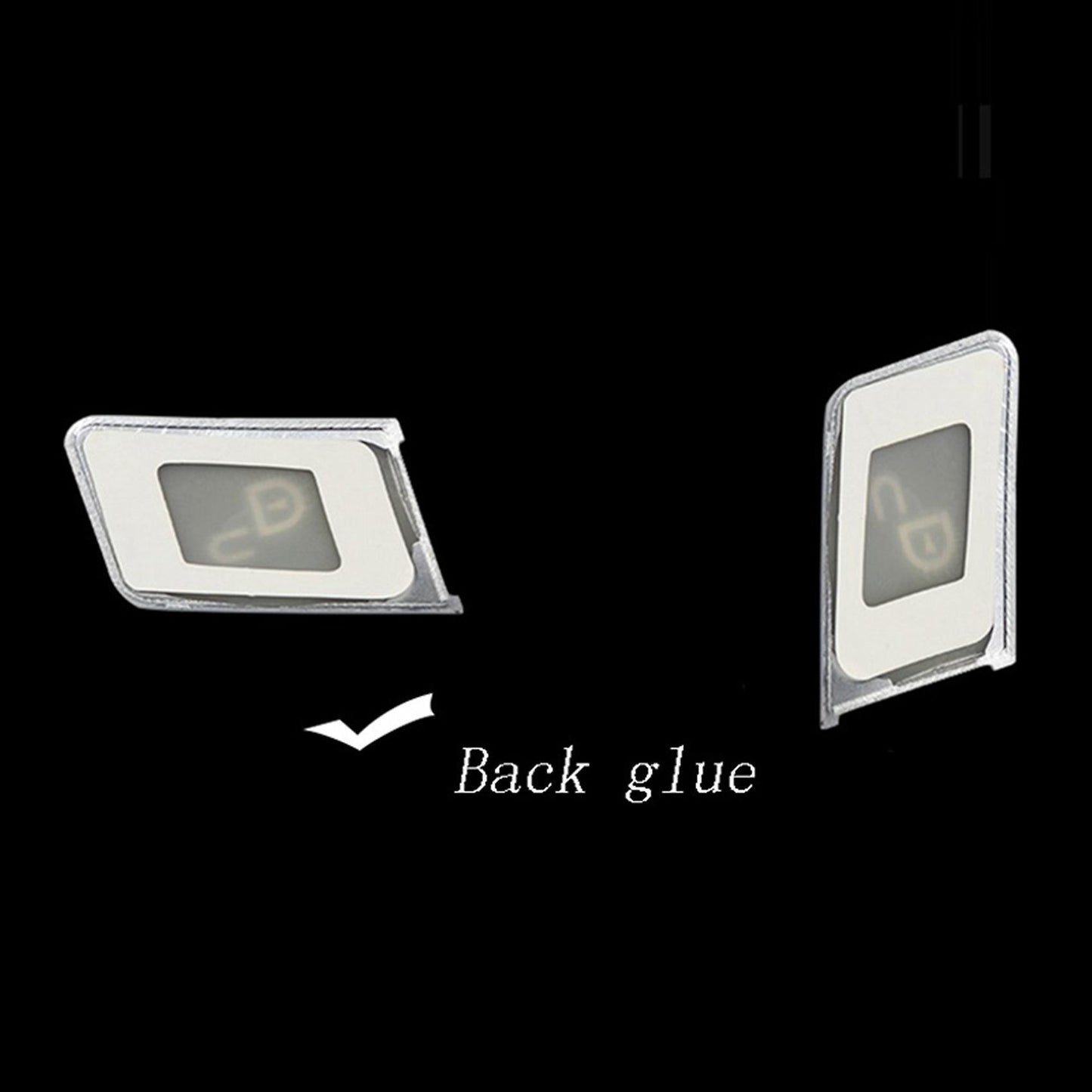 For Mercedes Benz A B C E Glk Class Door Lock Unlock Buttons Stickers