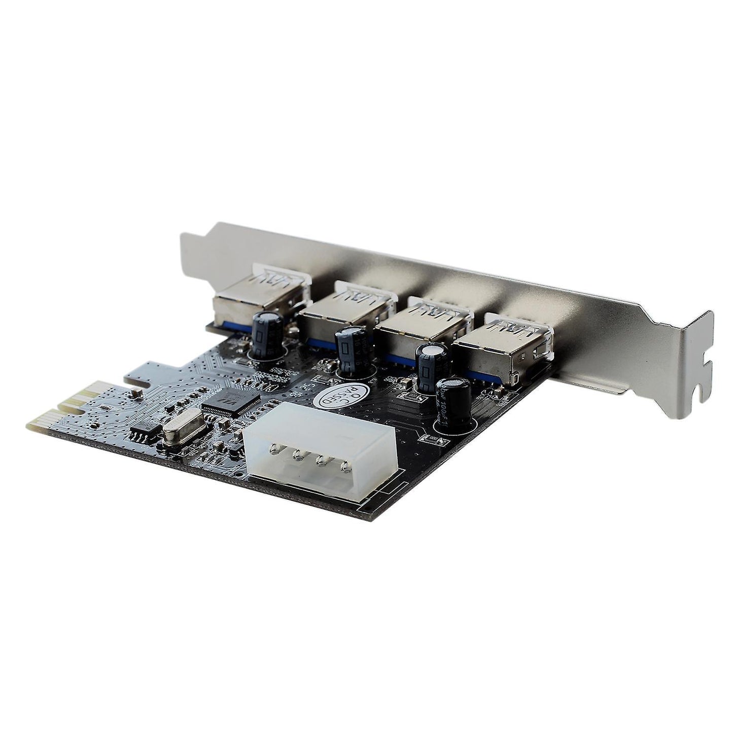 Fast Usb 3.0 Pci-e Pcie 4 Ports Express Expansion Card Adapter