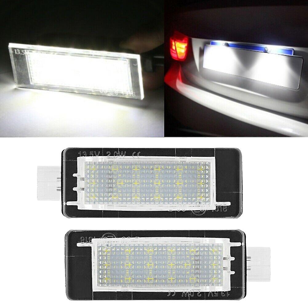 Car Led License Plate Light for Dacia Duster 10-15