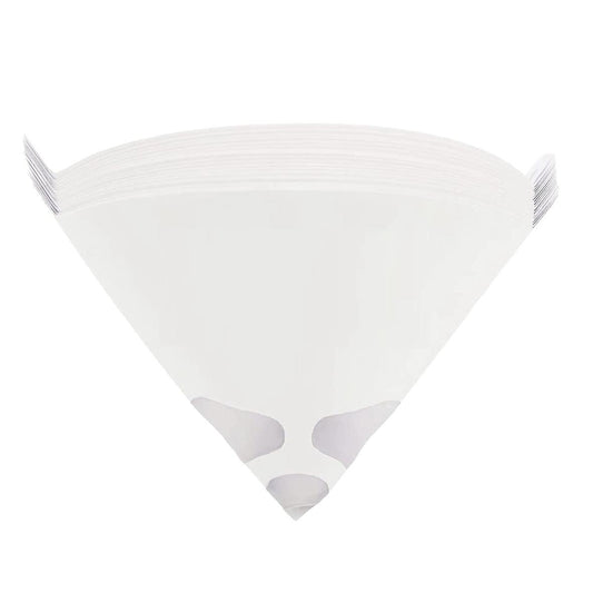 100 Pack 100 Micrometre Cone Paint Strainers with Fine Nylon Mesh