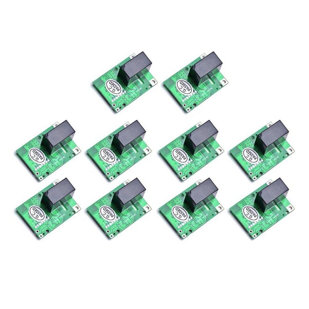 10pcs Re5v1c Relay Module Wifi Diy Switch Selflock Working Modes App