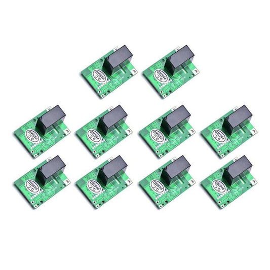 10pcs Re5v1c Relay Module Wifi Diy Switch Selflock Working Modes App
