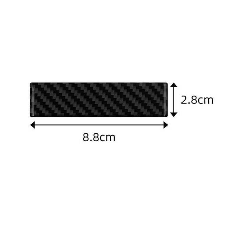 Headlight Switch Storage Box Mat Carbon Fiber for Toyota Rav4