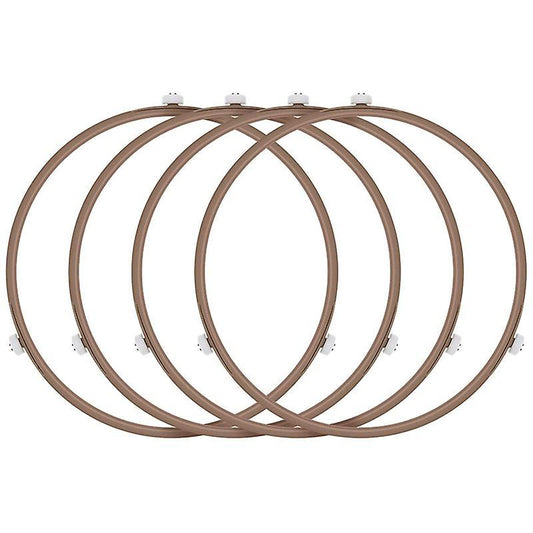 4pack Microwave Roller Ring Microwave Oven Turntable Ring Plate