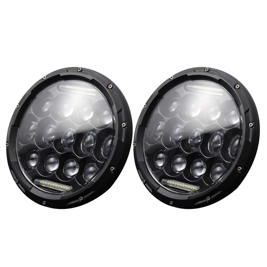 For Jeep Jk Tj Suzuki Samurai Sj410 7inch Led Headlights