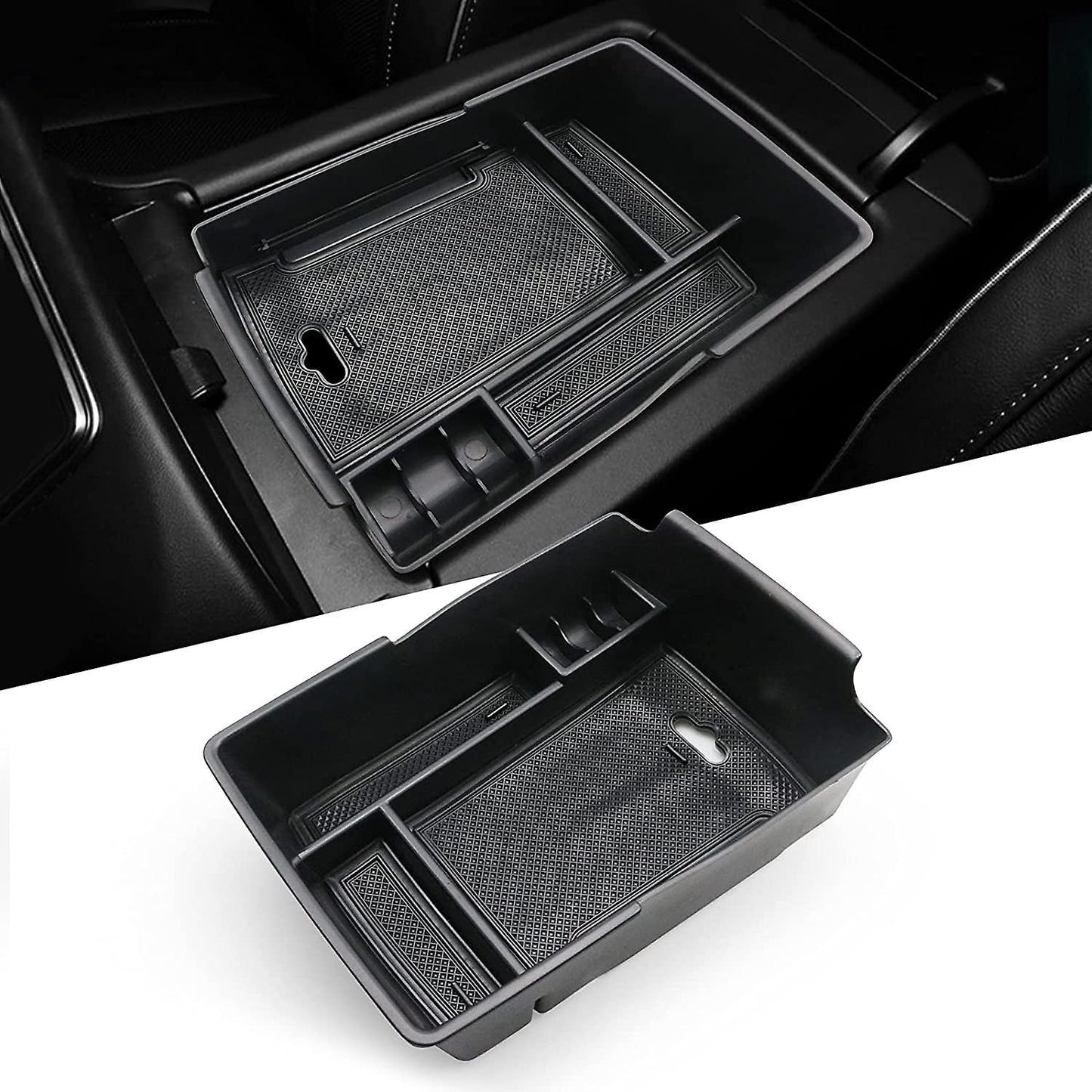 Center Console Organizer Tray for 2020 2021 Hyundai Santa Fe Tm