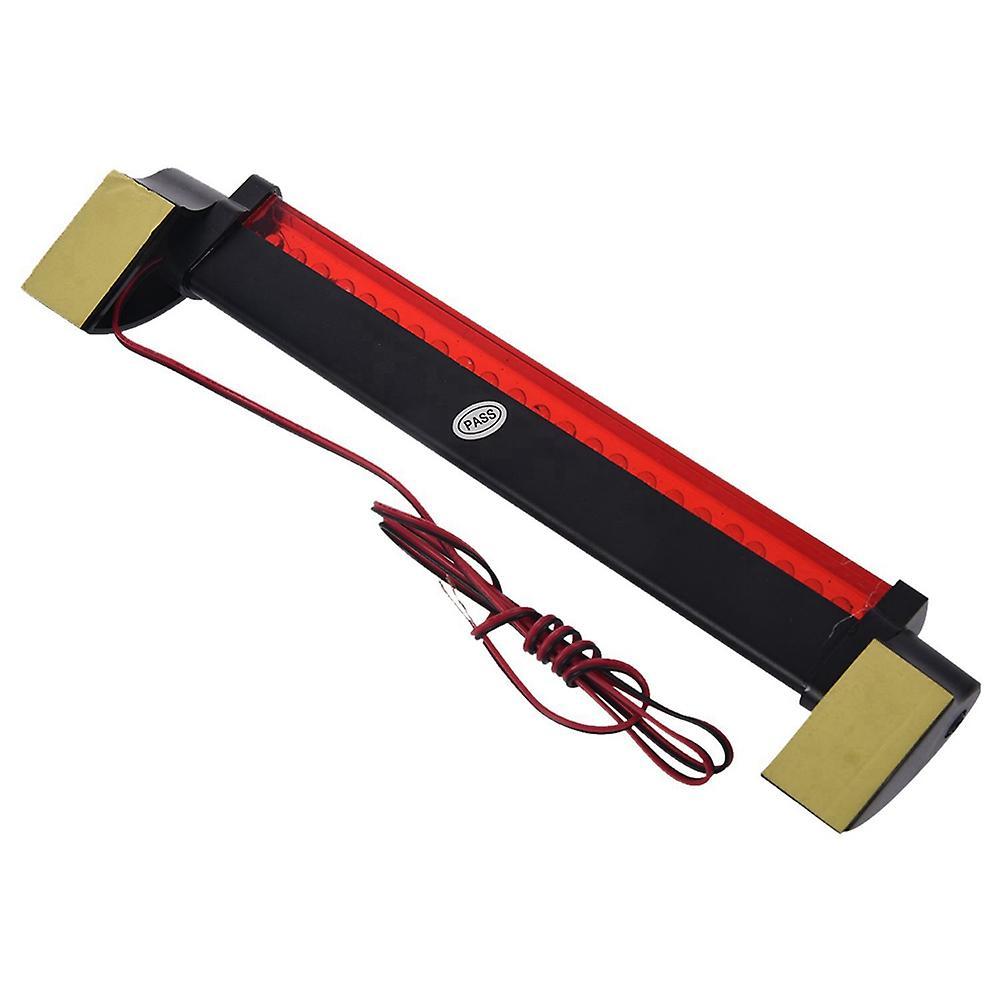 2x Red 24 Led Car Vehicle Third Brake Stop Tail Light Lamp Bar Dc 12v