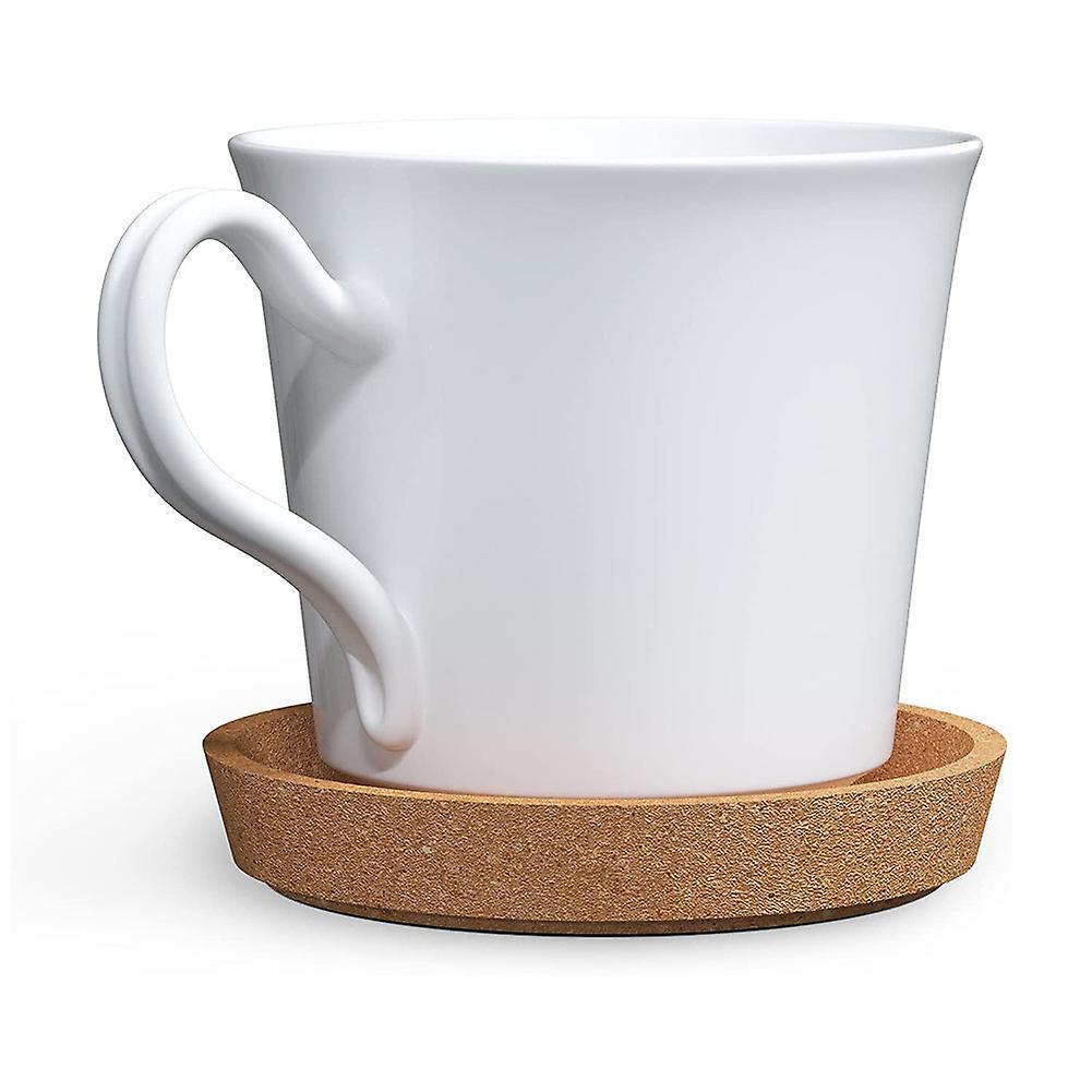 6 Pack 4 Inch Cork Coasters for Most Kind Of Mugs In Office Or Home
