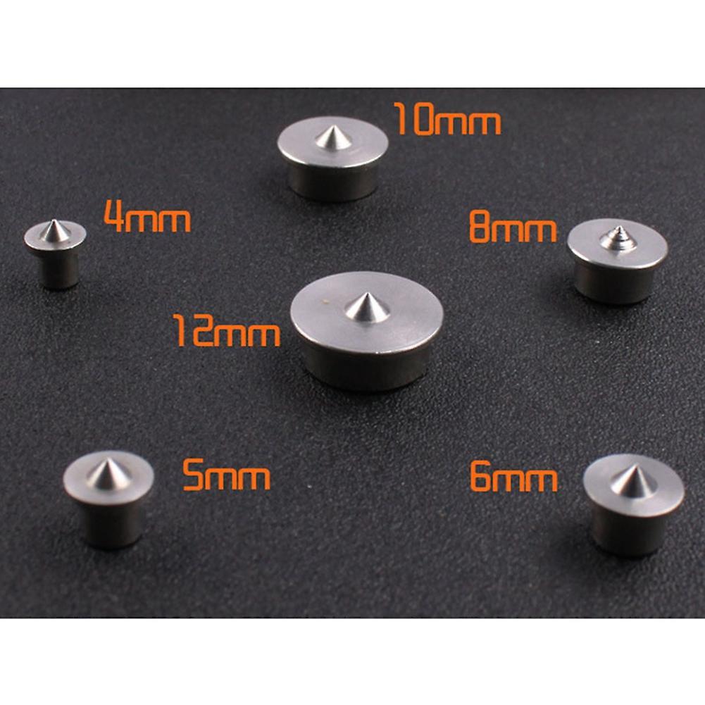6pcs Dowel Tenon 4-12mm Dowel Cabinet Stainless Steel Dowel Pin Sets