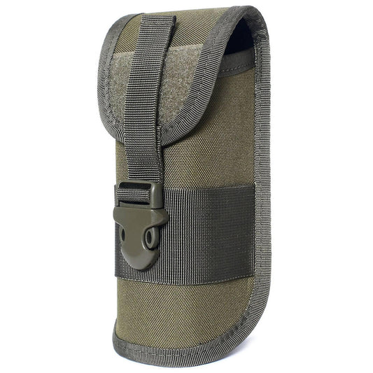 Glasses Pouch Sunglasses Bag Nylon Waterproof Flashlight Pouch,green