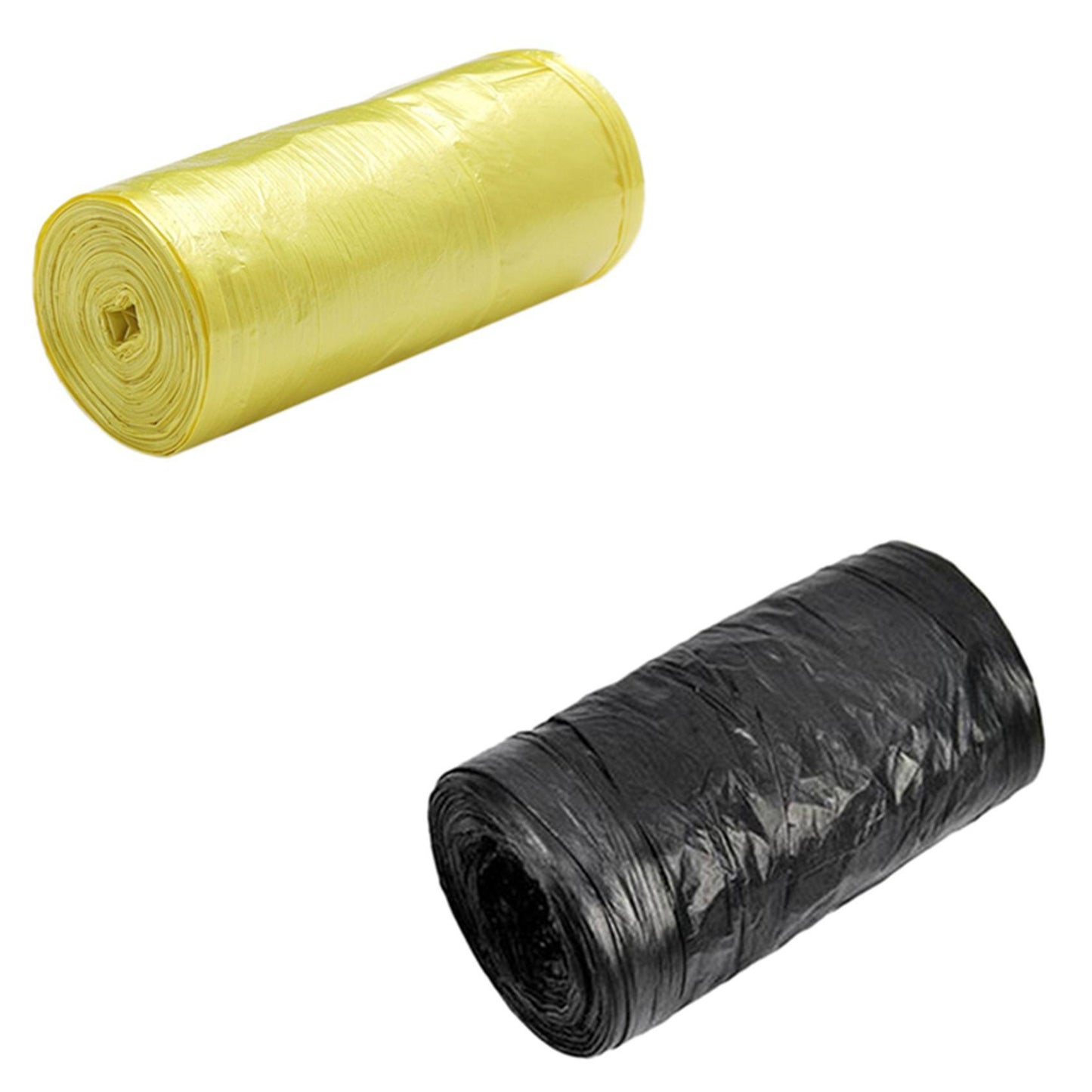 1 Rolls 50 X 46 Cm Garbage Bags Single Color Thick Plastic Bag Black