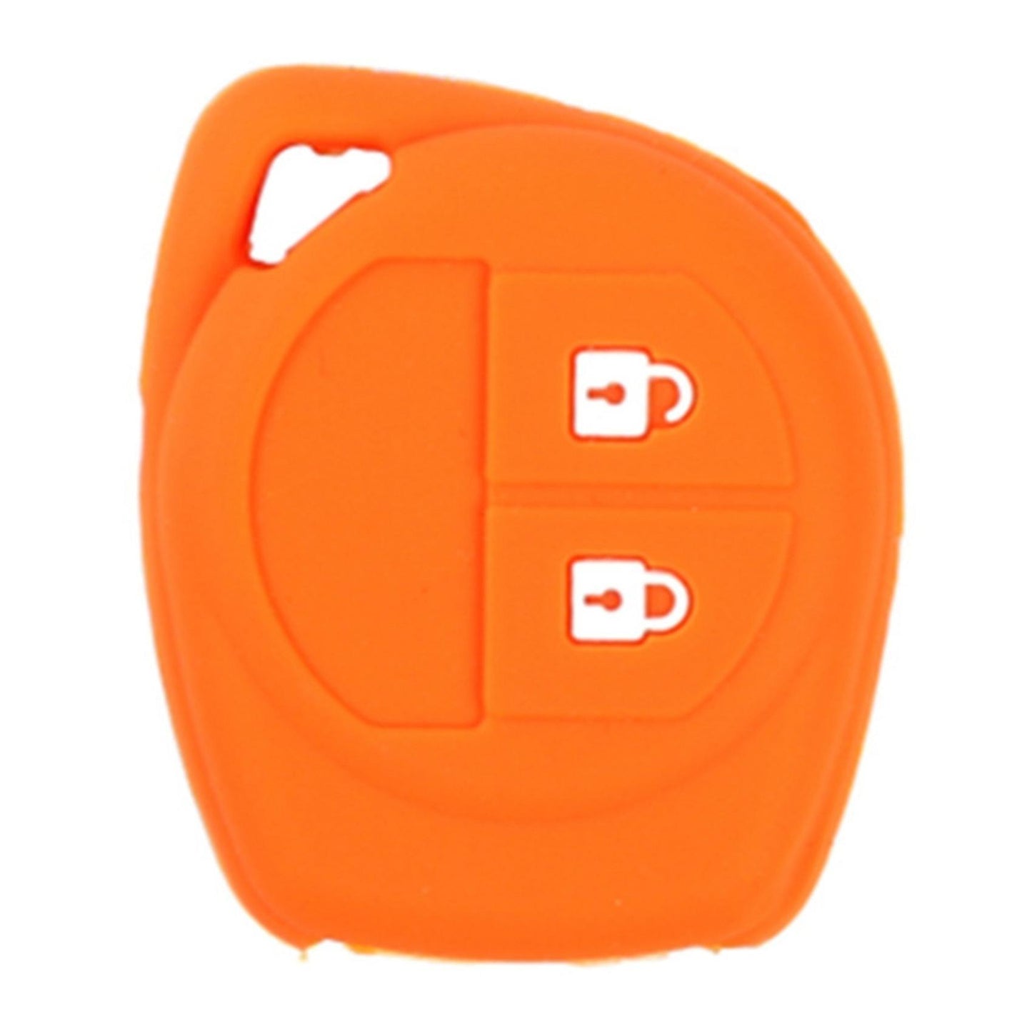 Silicon Car Key Cover for Suzuki Sx4 Swift Grand Vitara, Orange