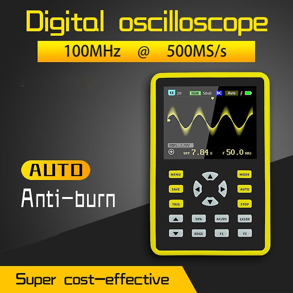 Fnirsi-5012h Screen Digital Oscilloscope Support Waveform Storage