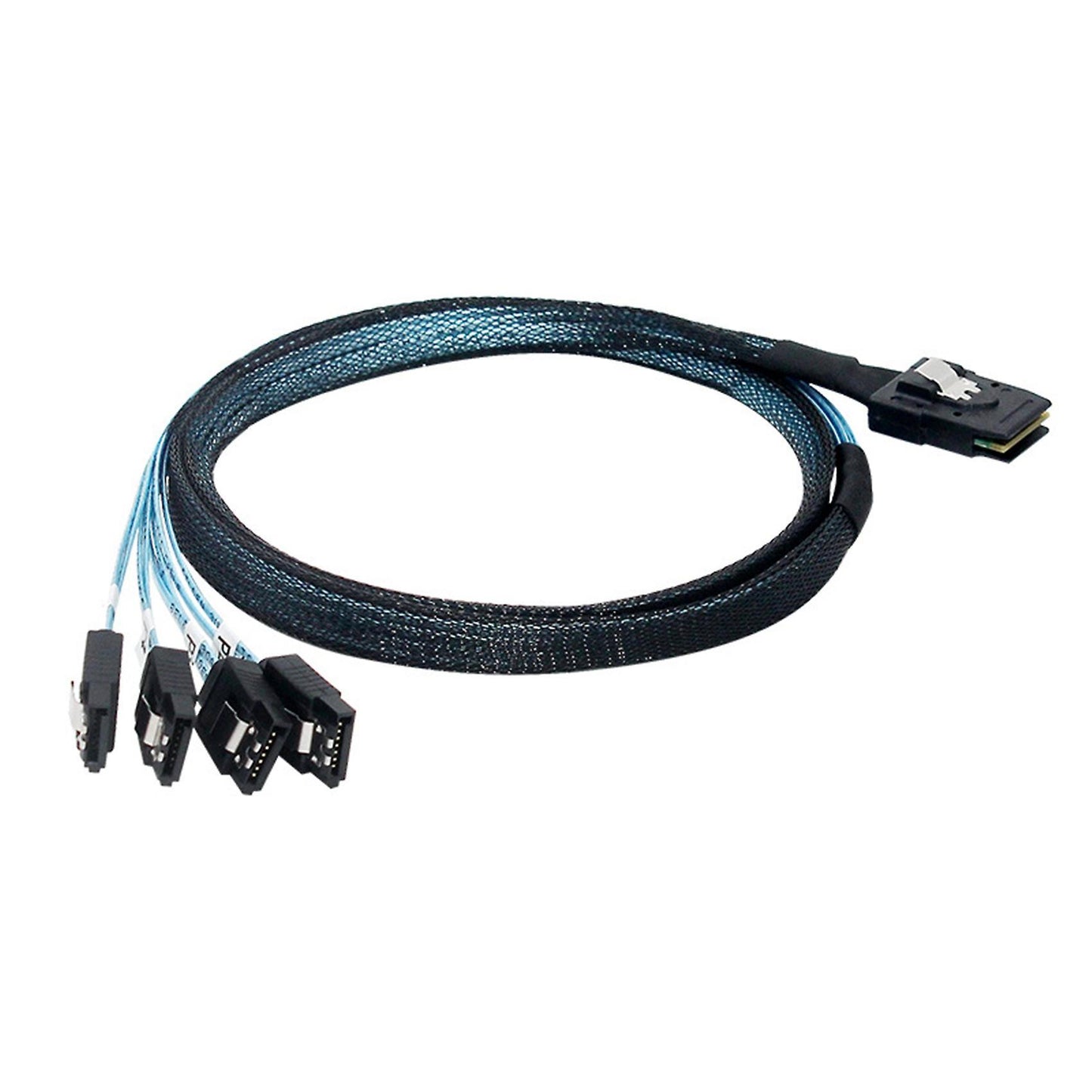 Mini Sas 8087 to 4 Sata Sas 36p to Sata3.0 State Hard Disk Data Cable
