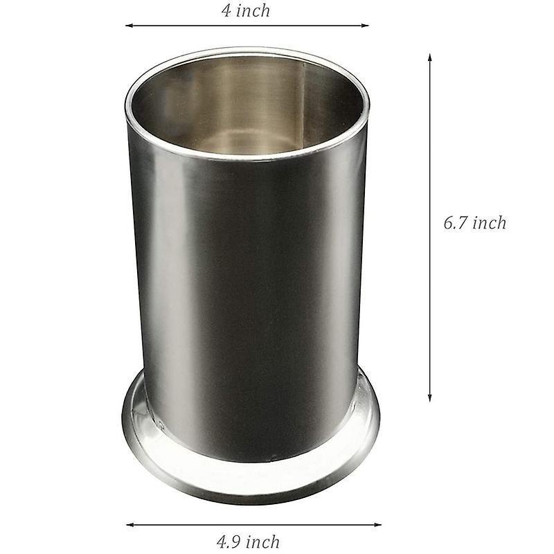 Stainless Steel Straw Holder, Spoons Forks Chopsticks Storage