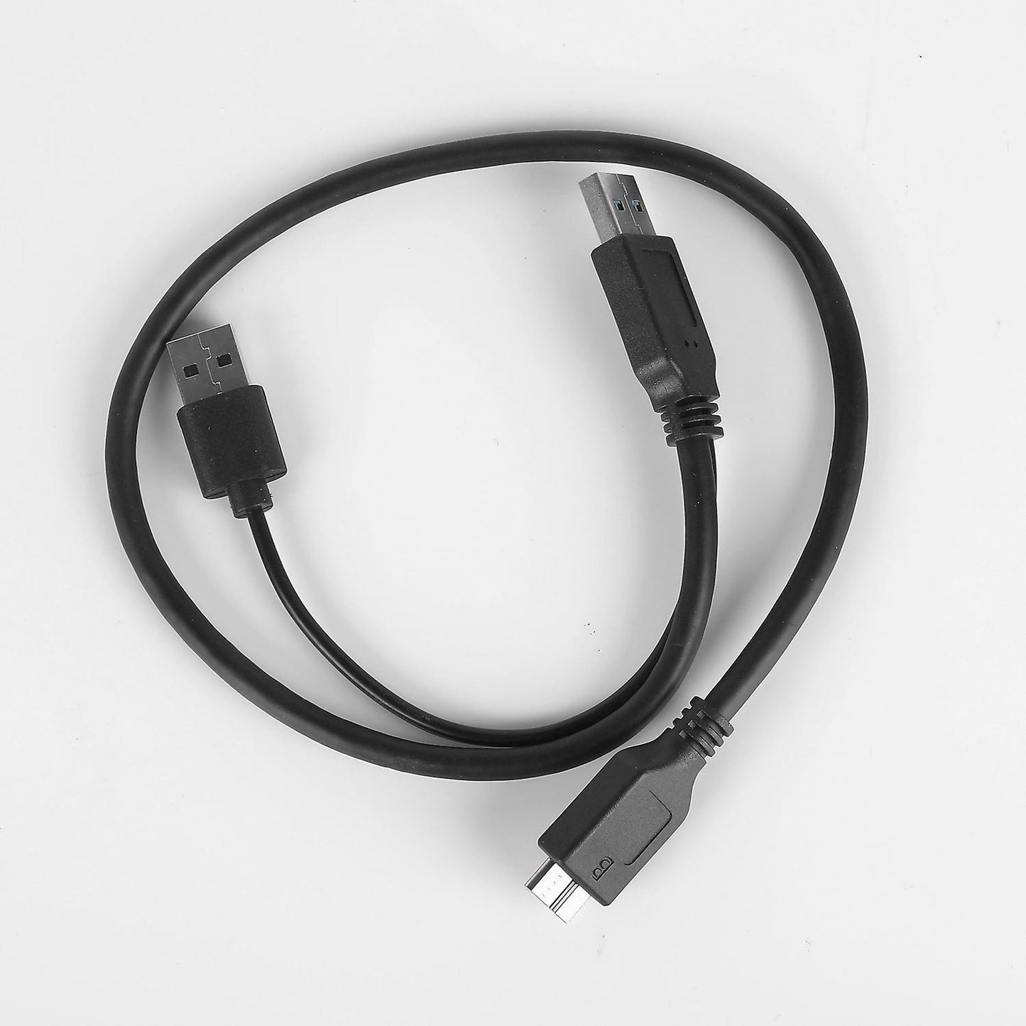 Double Head Usb to Micro-b Splitter Cable Usb 3.0 Mobile Data Cable
