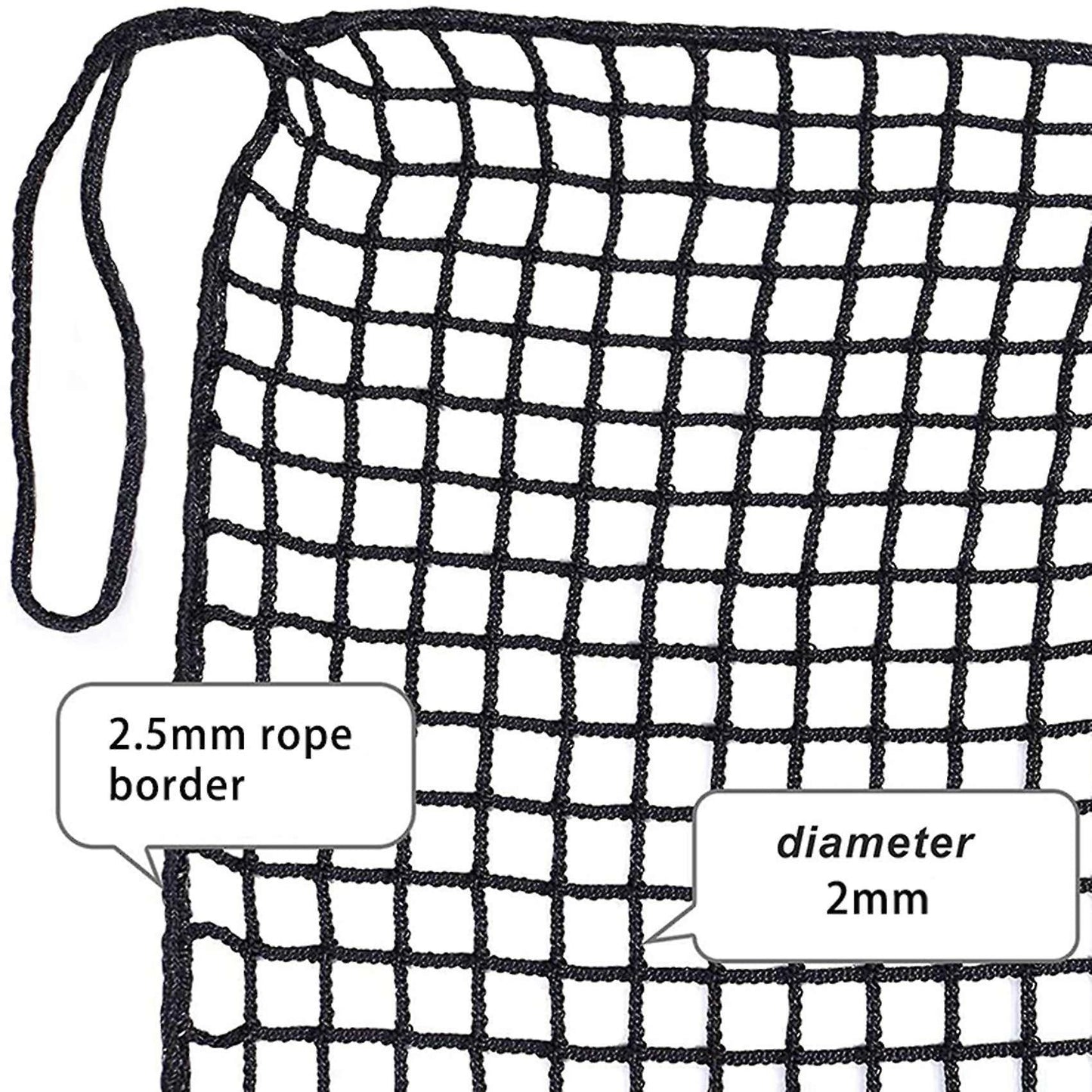 2x Golf Sports Practice Barrier Net, Golf Ball Hitting Netting