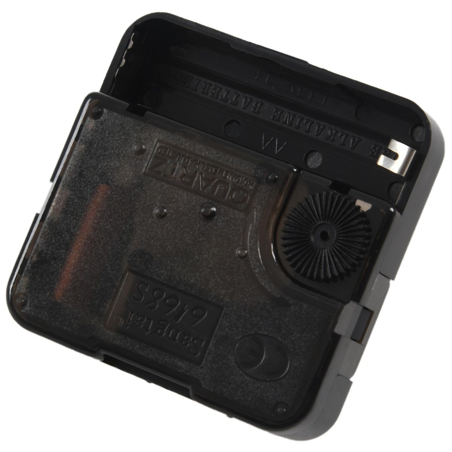 Clock Movement with Short Hands, 4/ 25 Inch Maximum Dial Thickness