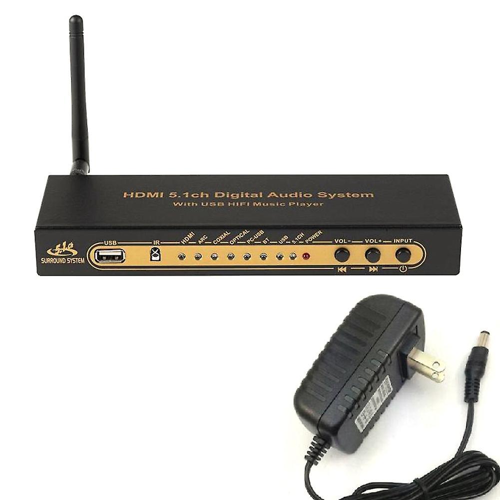 Hd851bt Dts Ac3 5.1 Audio Converter Coxial Optical Splitter-us Plug