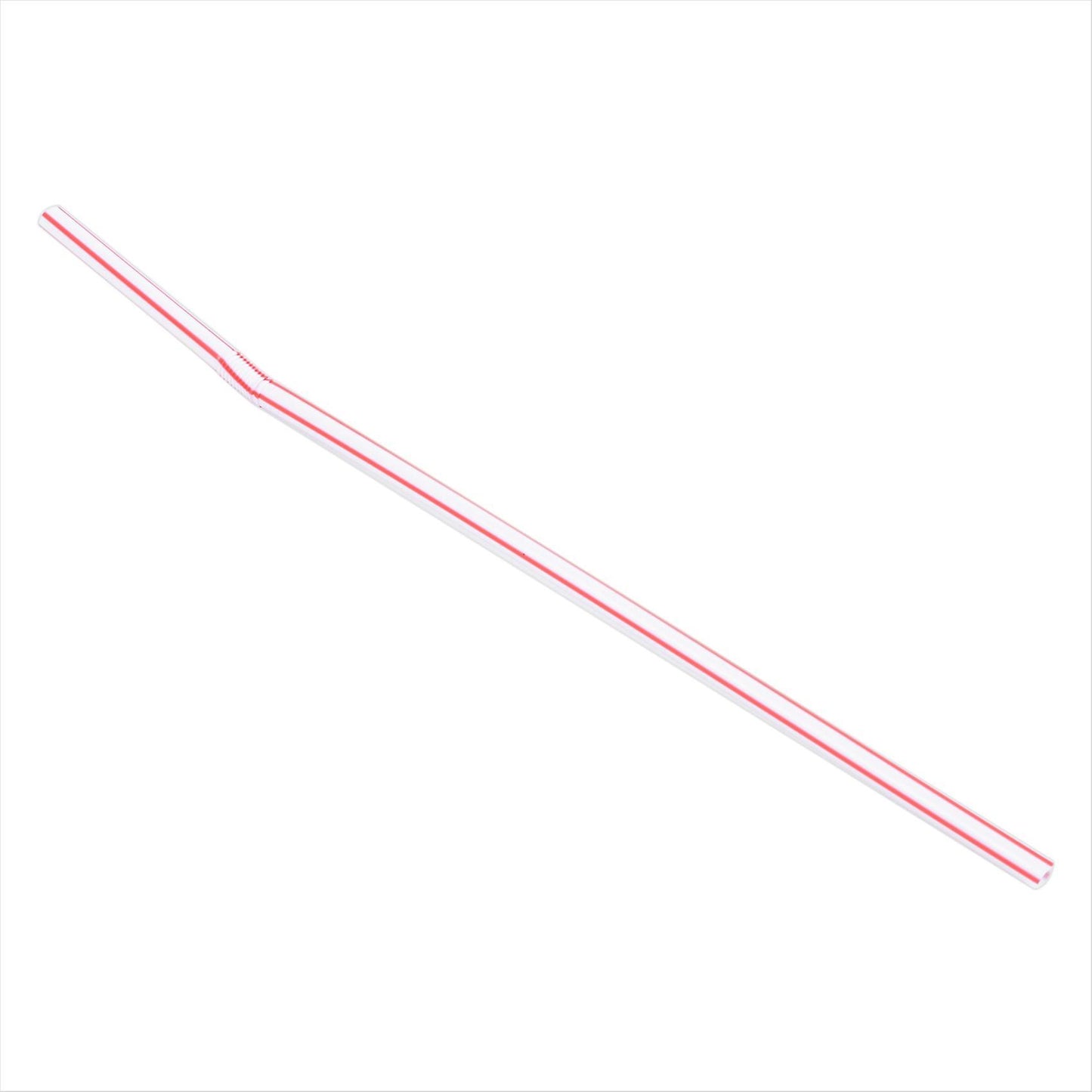 100pcs Disposable Flexible Straws Plastic Drinking Supplies