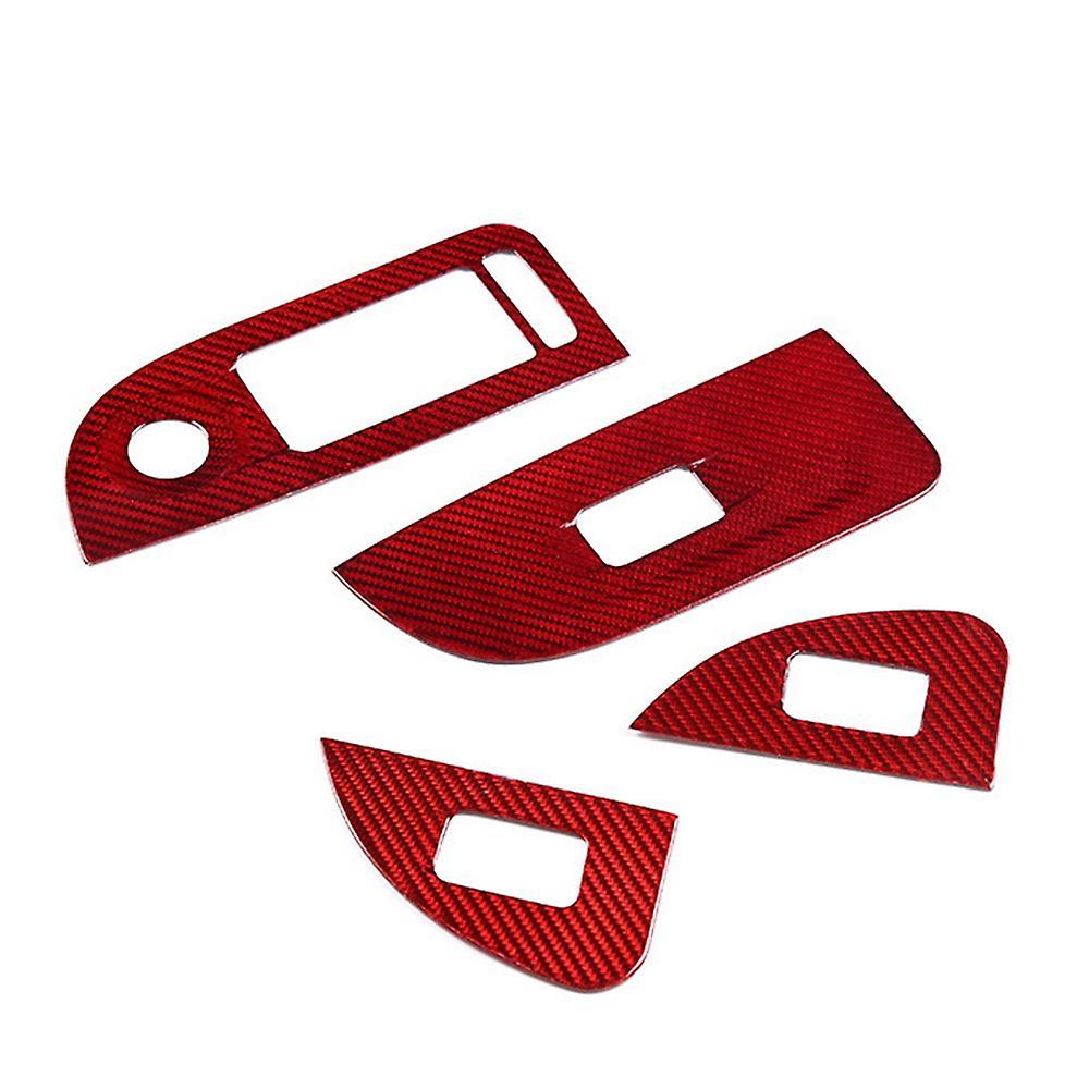 For Alfa Romeo Giulia Window Lift Switch Button Panel Stickers