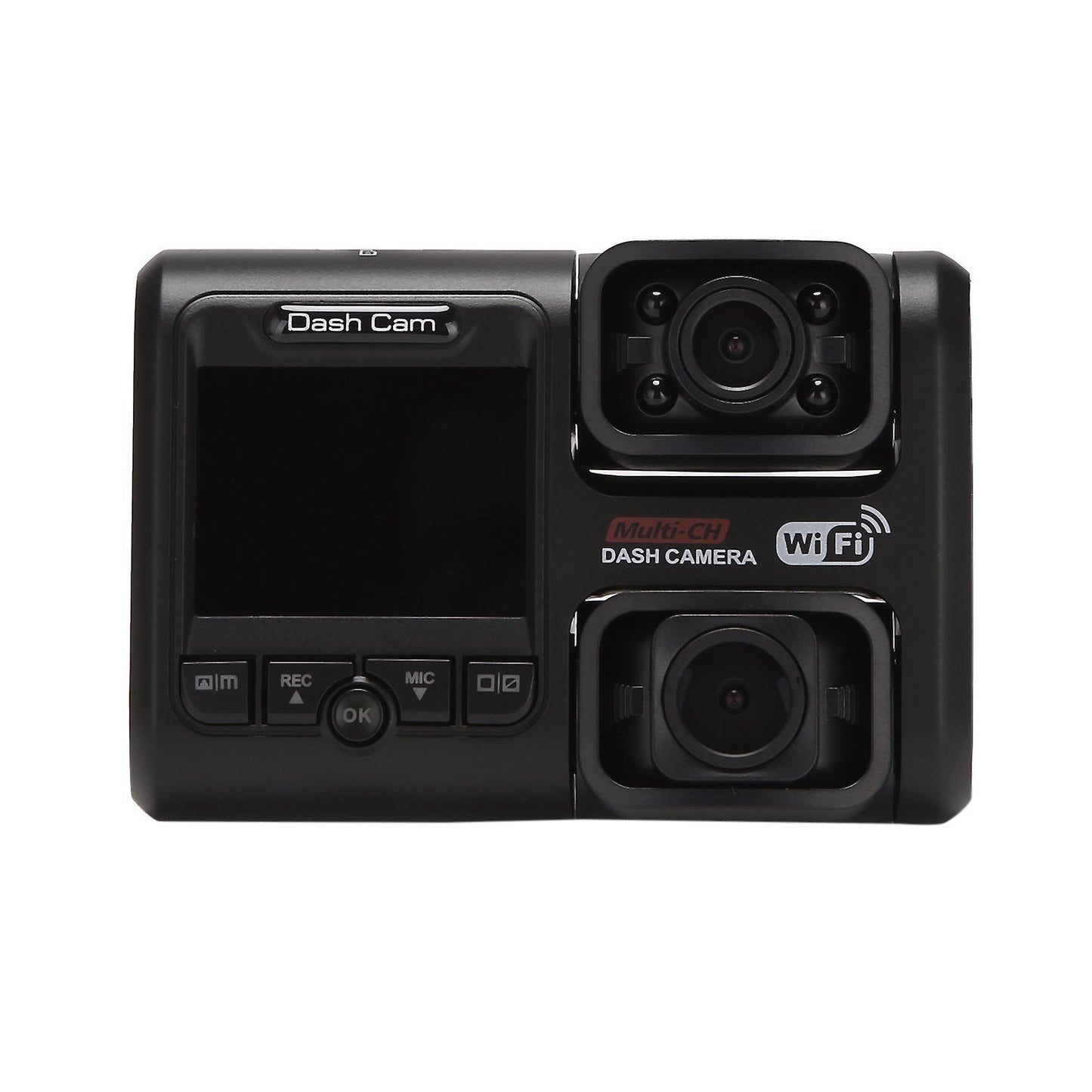 4k 2160p Wifi Logger Dual Lens Car Night Vision Dual Camera(no Gps)