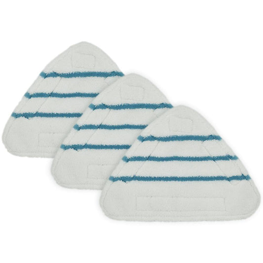 3pcs Steam Mop Pads Triangle Washable Cloth Cleaning Floor Fittings