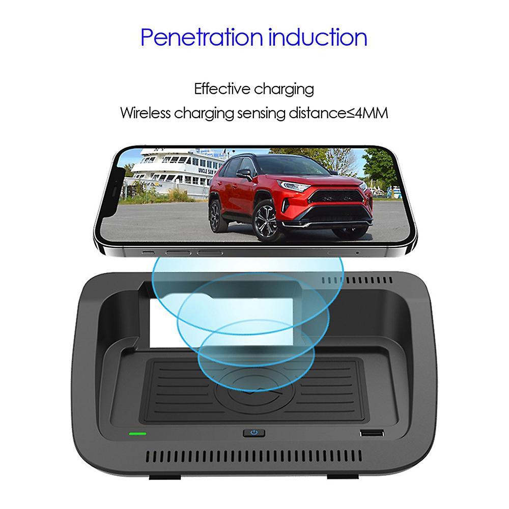 Wireless Charger for Toyota Rav4 2019 2020 2021 Phone Charging Pad