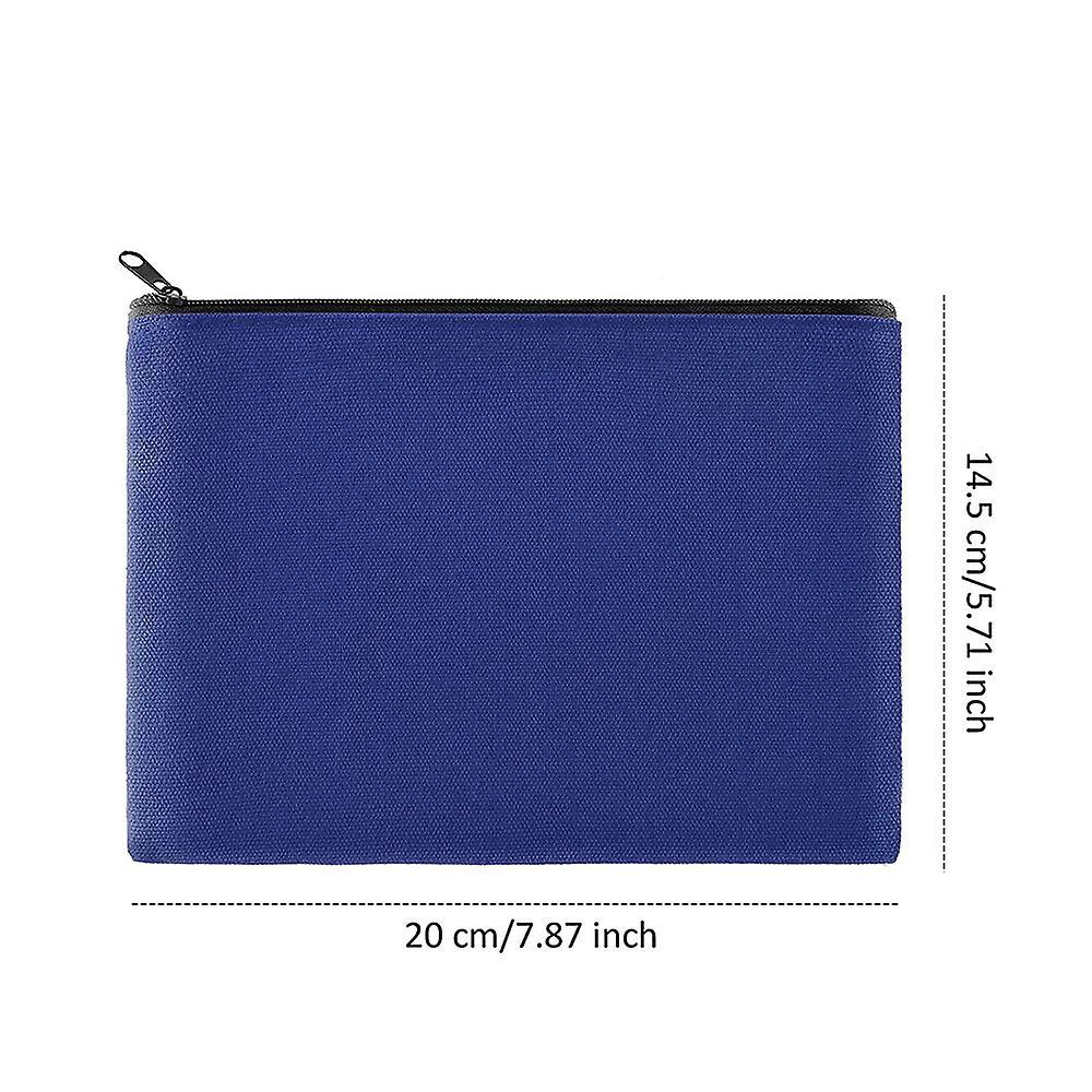 10pcs Cosmetic Bag Multipurpose Makeup Bag with Zipper, Multicolor