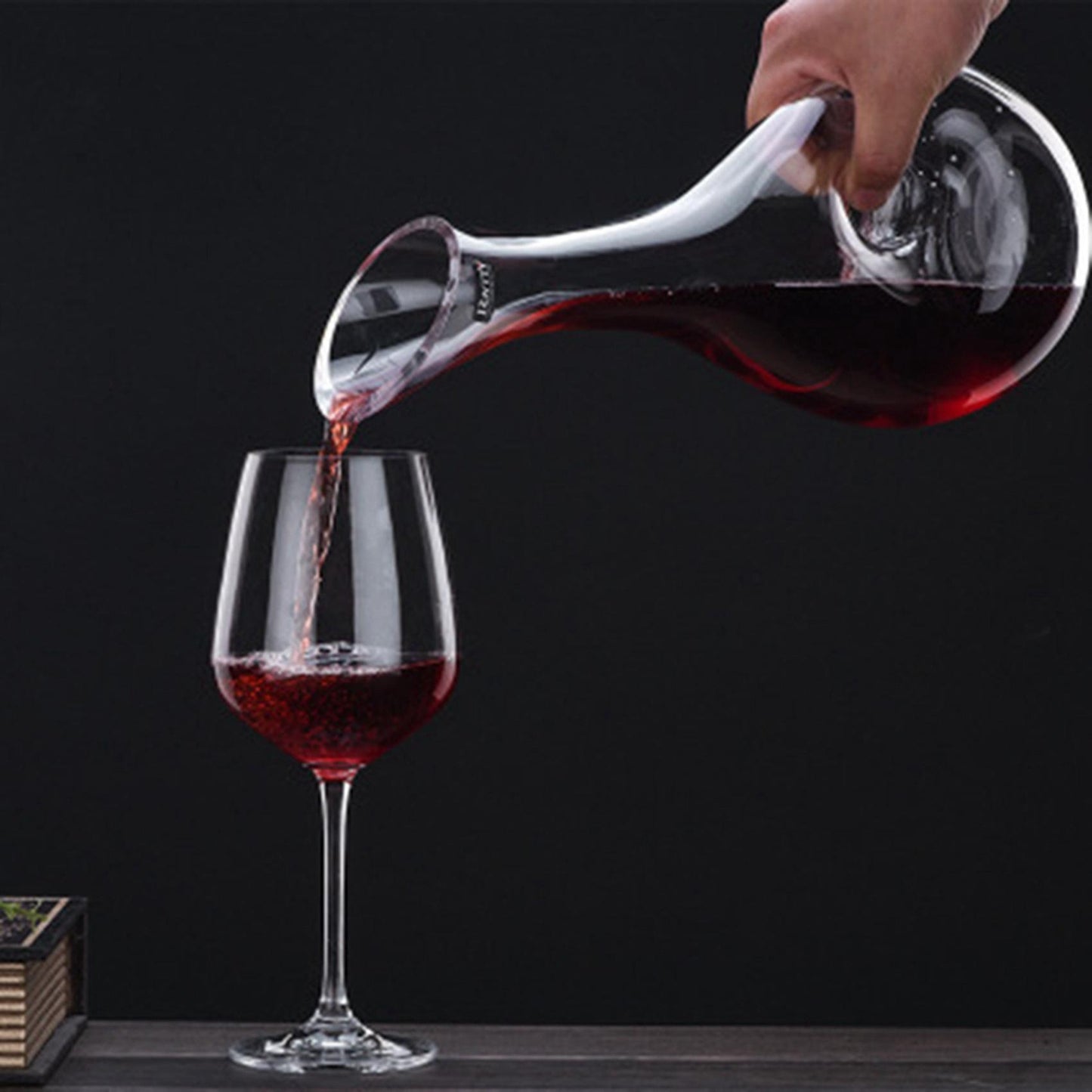 2x Quality Wine Decanter Design Snail Style Decanter Red Wine Carafe