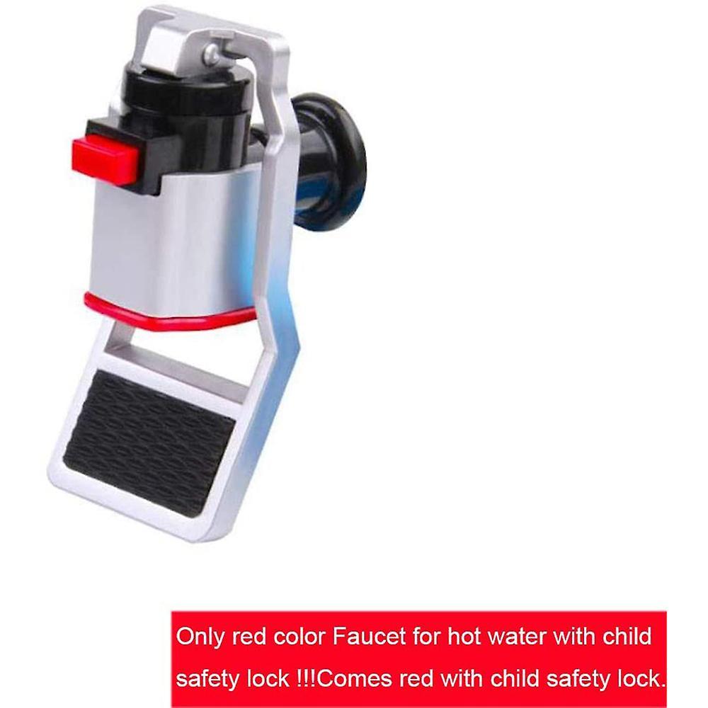 Water Cooler Faucet, Red and Blue Plastic Water Cooler Faucet 2 Pcs