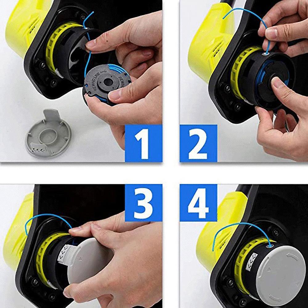 6 Pack Replacement Spools for Ryobi One+ Ac14rl3a Cordless Trimmers