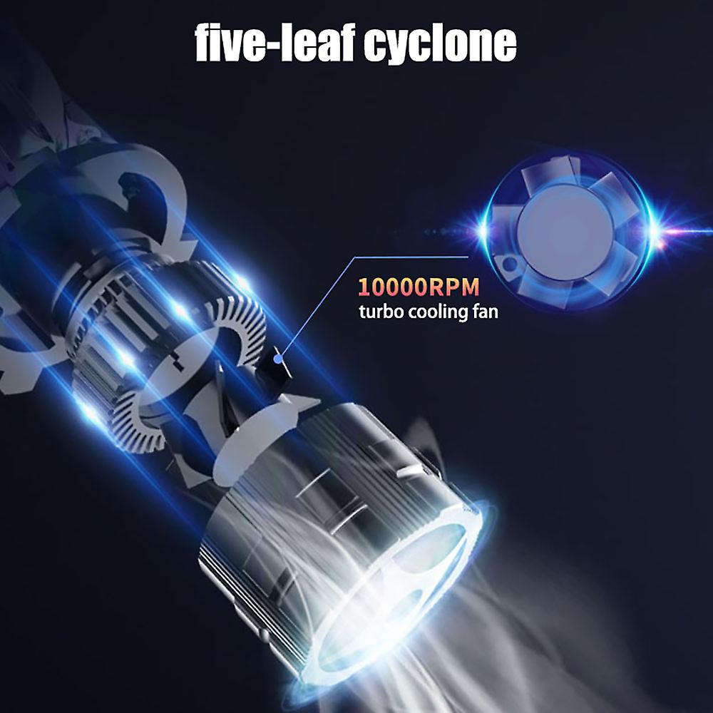 2pcs Auto Lamp H4 Bulbs Headlight for Cars White Color Lighting (rhd)