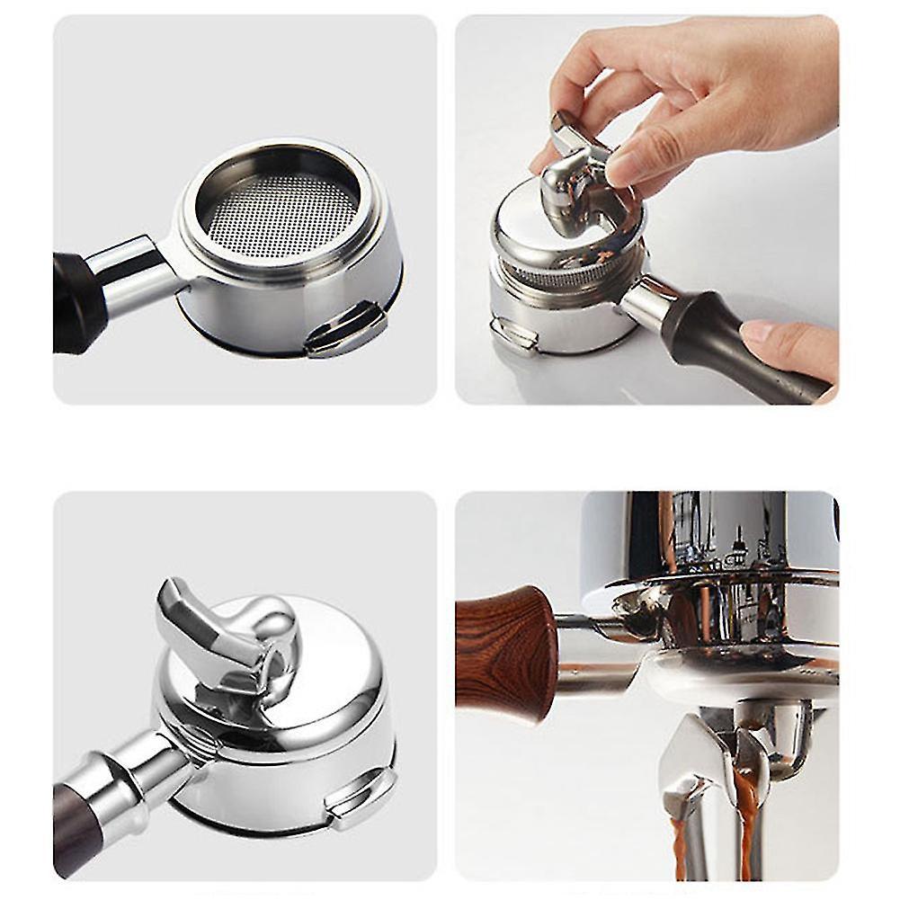 Coffee Machine Handle Stainless Steel 58mm E61 Universal , D Red