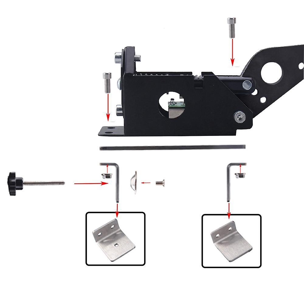 Sim Usb Handbrake for Racing Games G25/27/29 T500 Hb-02-bk Silver