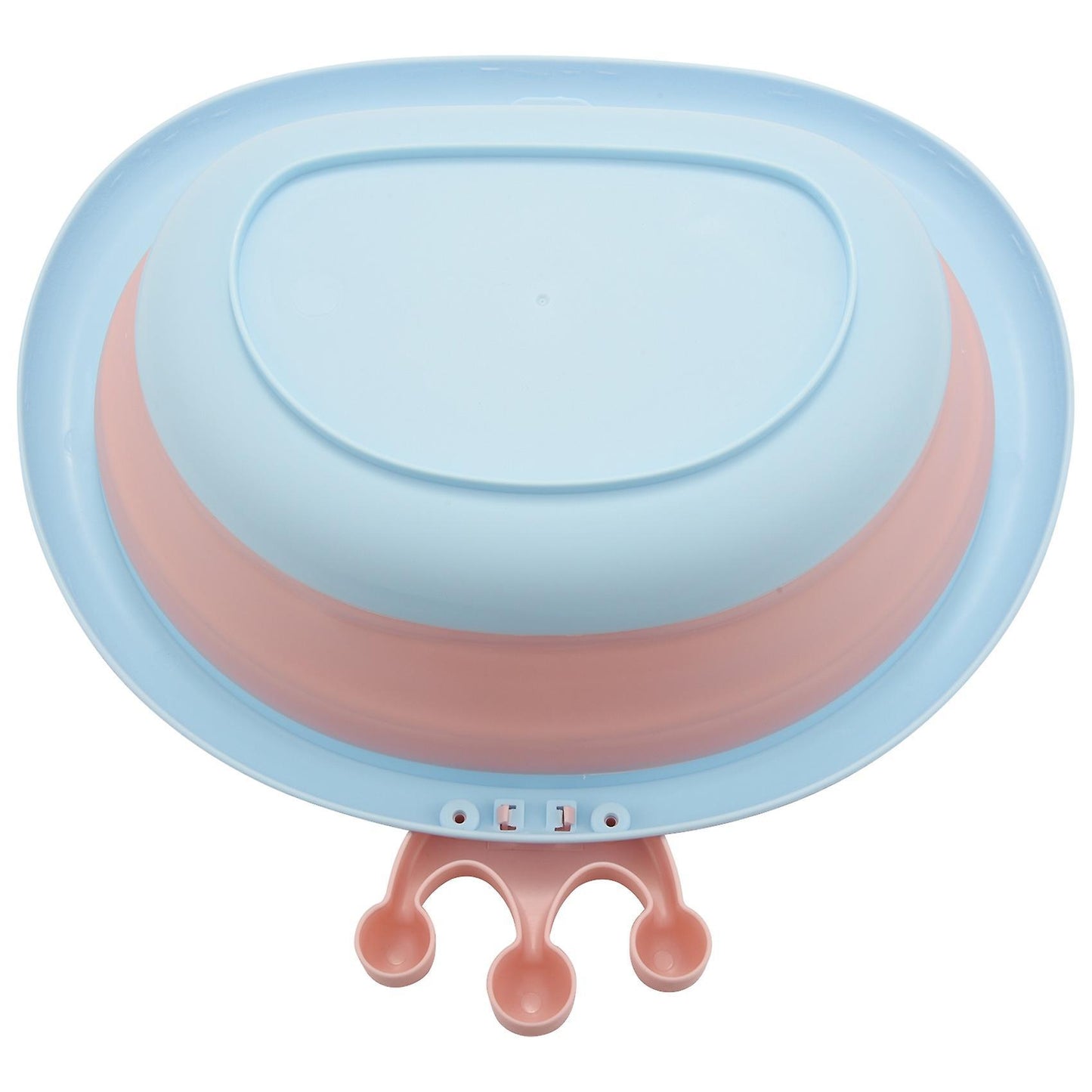 Newborn Baby Foldable Bath Tub Baby Shower Tubs Face Basin Pink