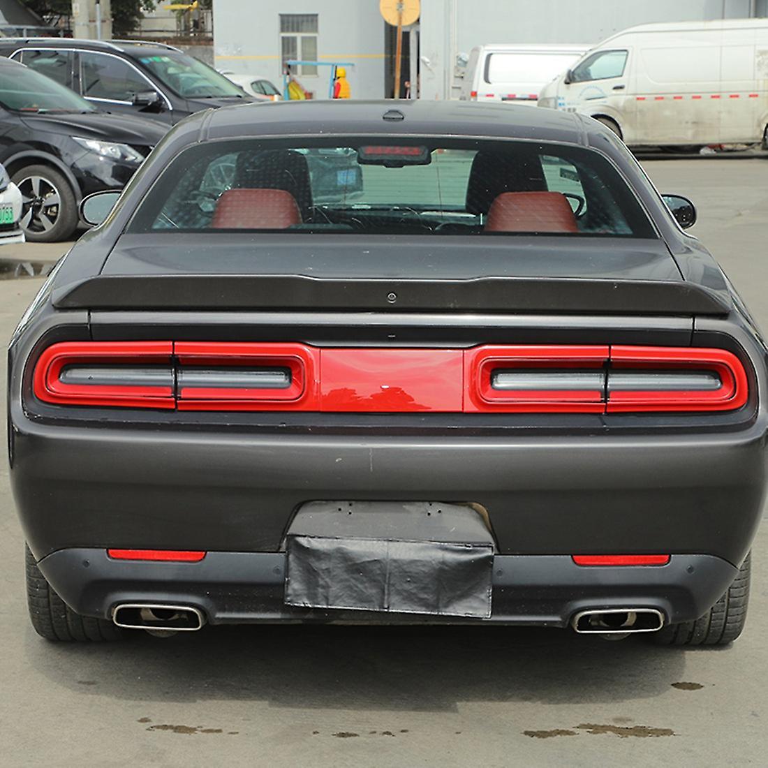 Tail Light Decor Sticker for Dodge Challenger 2015-2022 , Red