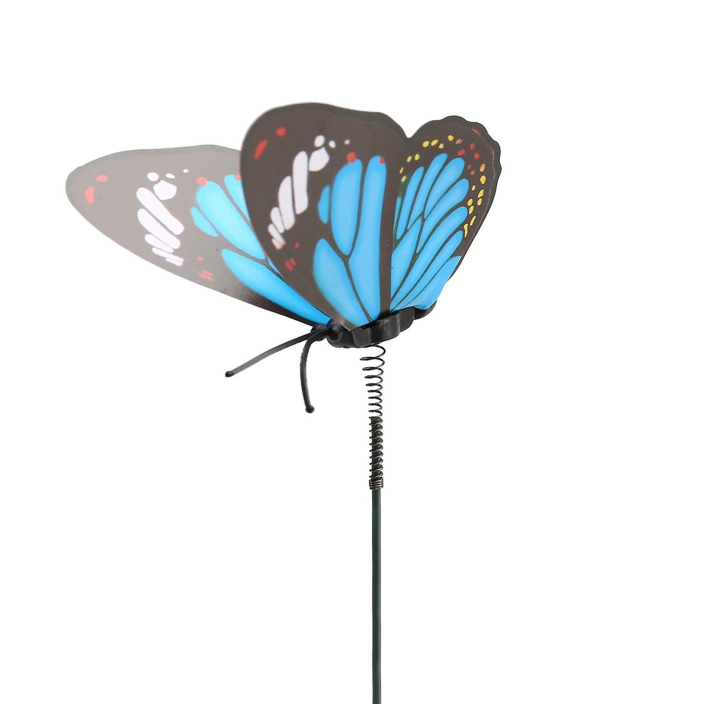 50pcs Colorful Butterfly Stakes Garden Flower Pots Decoration