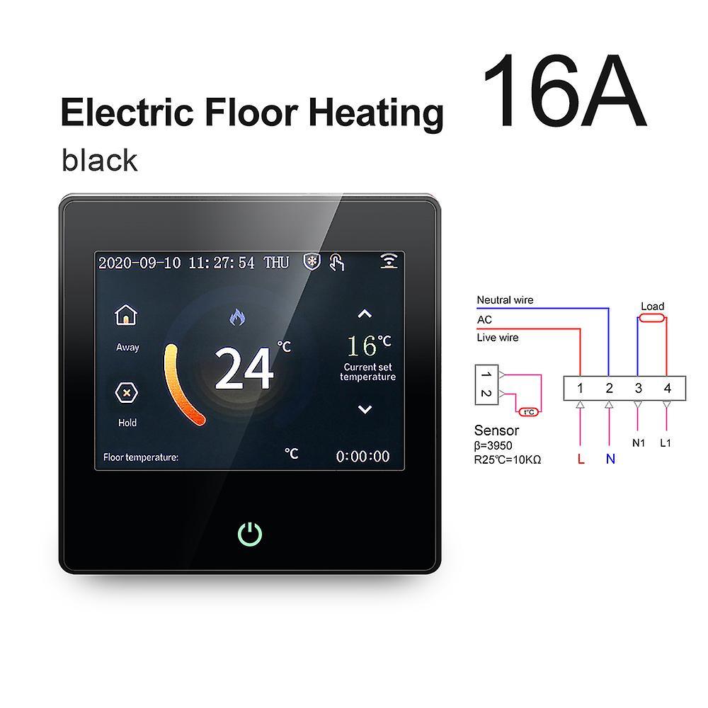 Wifi Thermostat for Google Home Alexa(wifi Electric Heating 16a)