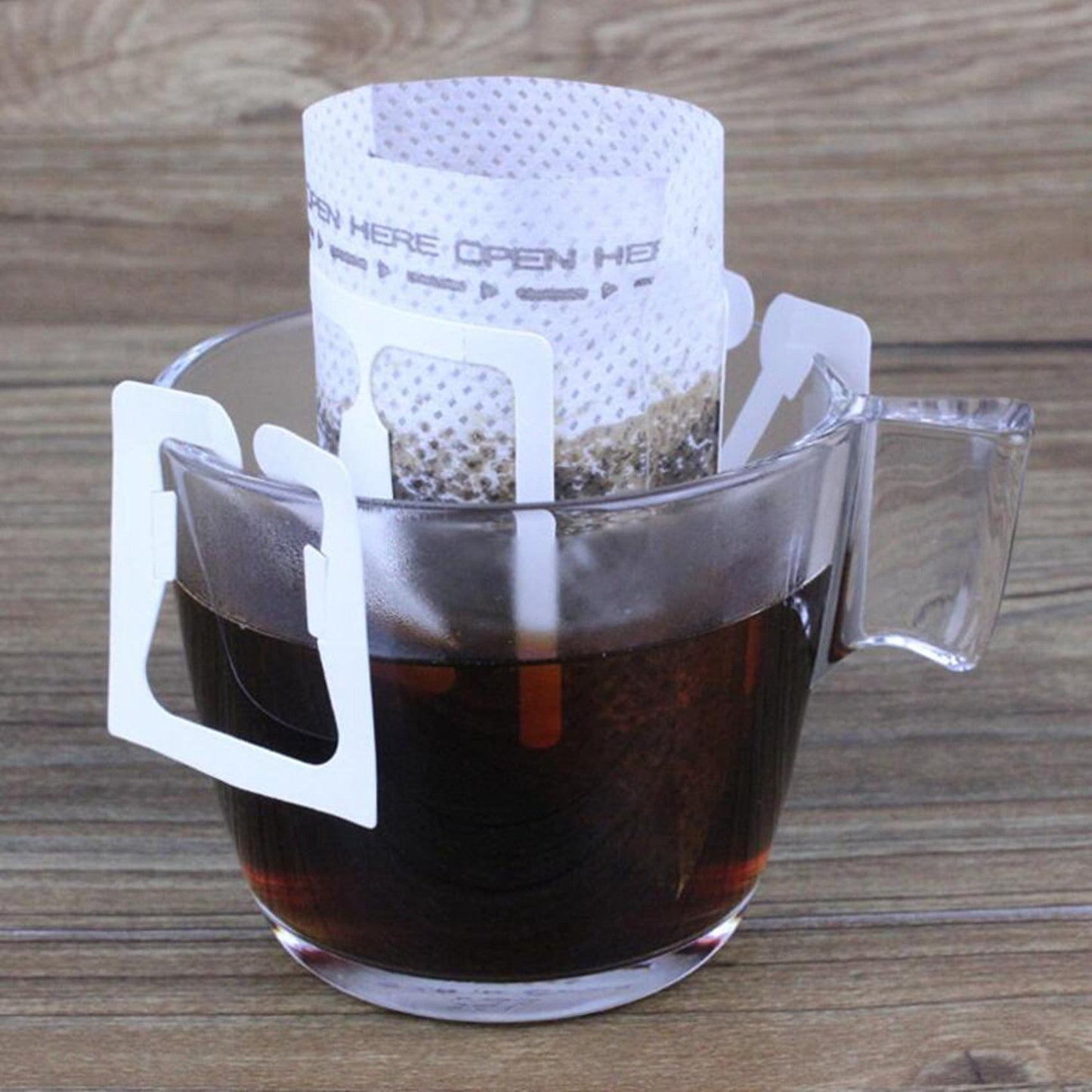 500 Pcs Drip Coffee Filter Bag Office Travel Brew Coffee and Tea